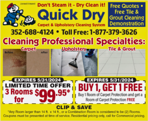 Carpet Cleaning Near Me Mother's Day SpecialQuick Dry LLC Spring Hill Florida